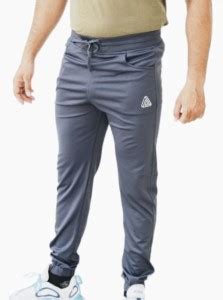 pro aesthetic wear Solid Men Grey Track Pants - Buy pro aesthetic wear ...