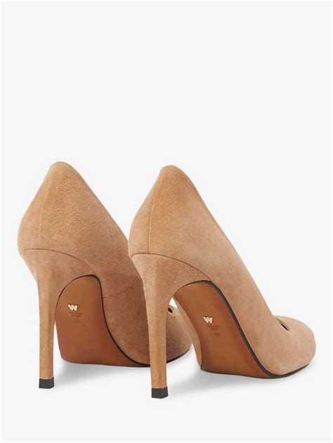 Whistles Cornel Suede Stiletto Heel Court Shoes