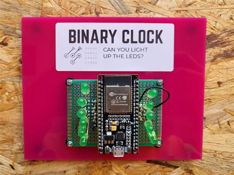 Image result for Binary Clock without Programming