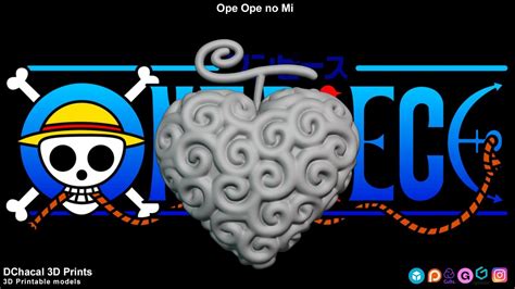 Ope Ope No Mi - One Piece 3D model 3D printable | CGTrader