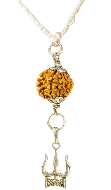 Rudraksha with Silver Pendants Collection | Authentic Spiritual Jewelry ...