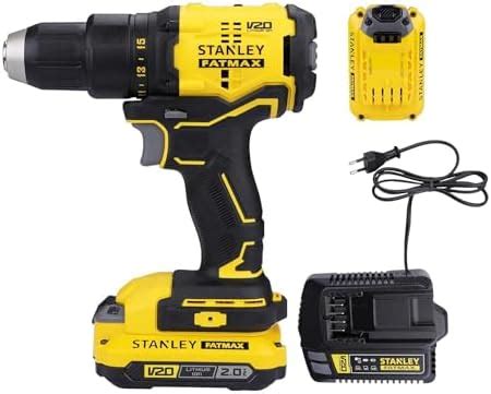 STANLEY FATMAX SBD710D2K-B1 13 mm Cordless Brushless Drill Machine ...
