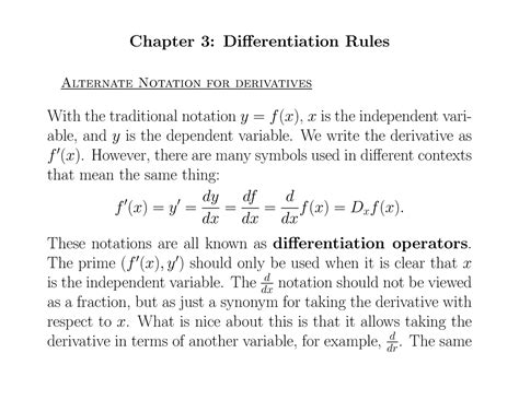 Image result for Differentiation Operators