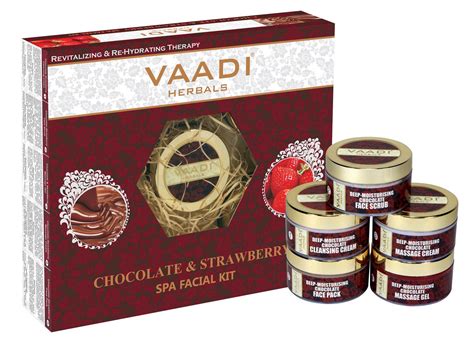 Vaadi Herbals Deep Moisturising Chocolate Spa Facial Kit with ...