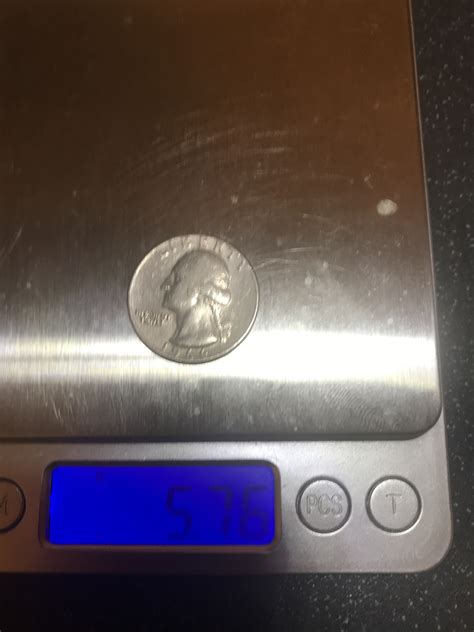 1966 quarter weighs 5.76g [solved] – Numista