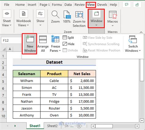 Image result for Excel Side-by-Side View