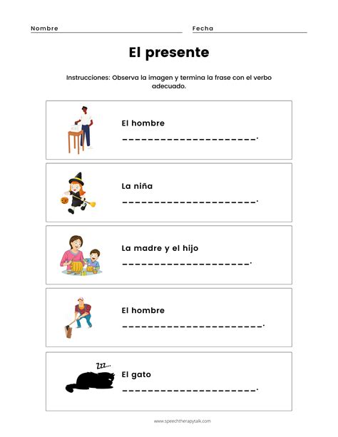 Spanish: Function Drill (print) - Speech Therapy Talk Membership