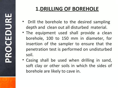 Image result for Standard Penetration Test Procedure