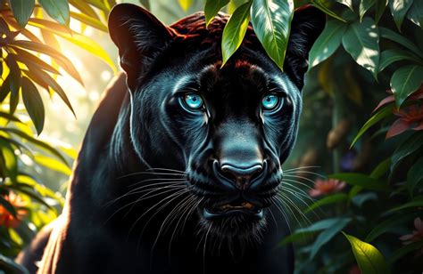 🔥 Free Download Black Panther Blue Eyes Wallpaper by @jbailey10 ...