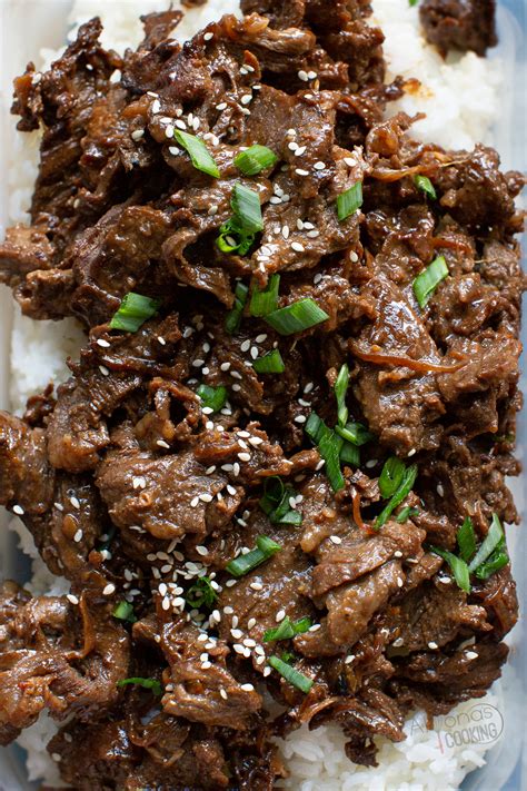 Authentic Korean Beef Bulgogi (Authentic Recipe) - Alyona's Cooking