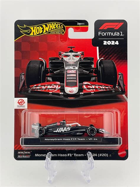 Hot Wheels Premium Formula 1 2024 MoneyGram Haas F1 Team - VF-24 (#20) – Burnsie Diecast