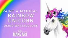 why don t we unicorns today this ballsy rainbow unicorn watercolor tutorial why don t we unicorns today this ballsy rainbow unicorn watercolor tutorial
