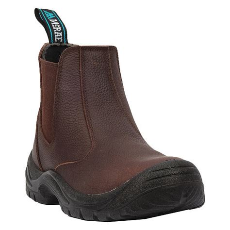 Mcrae Industrial Twin Gore Steel Toe Leather Boot 13M, 6" MR46353 | Zoro