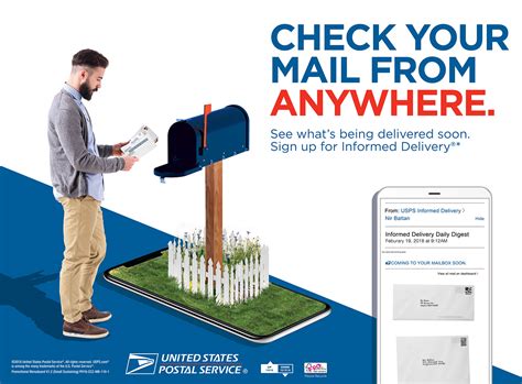 USPS Informed Delivery Comps on Behance