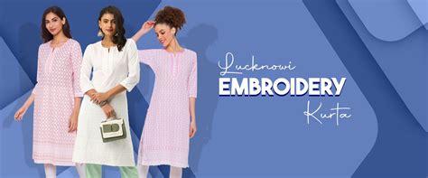 Embrace the Timeless Elegance of Lucknowi Kurtis Online