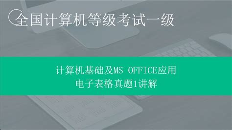 全国计算机等级考试四、excel电子表格操作试题Word模板下载_编号ljmdadop_熊猫办公