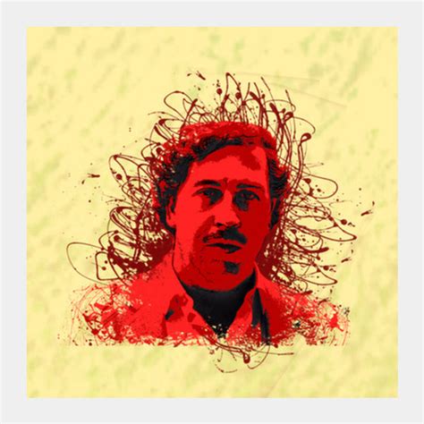 Pablo Escobar Square Art Prints PosterGully Specials