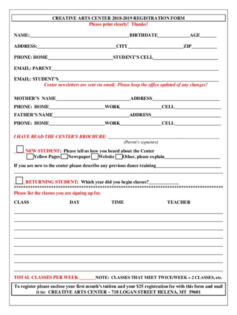 Image result for Creative Registration Forms