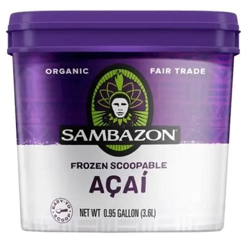 Sambazon Organic Acai Berry Sorbet 3.6L | Sharjah Co-operative Society