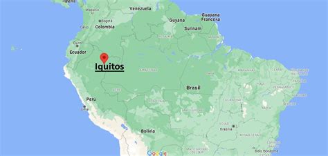 ¿Dónde está Iquitos (Perú)? Mapa Iquitos (Perú) - ¿Dónde está la ciudad?