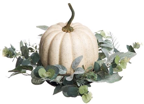 16pcs Artificial Pumpkins Set Assorted Faux Harvest For Fall Wedding ...