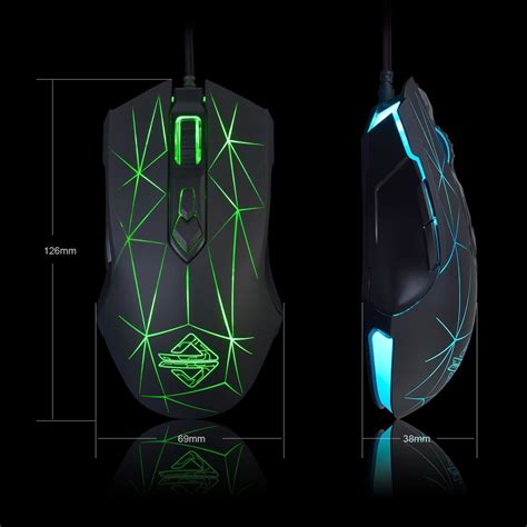 Buy Ajazz AJ52 7 RGB Backlit Modes Wired Professional E-sport Gaming ...