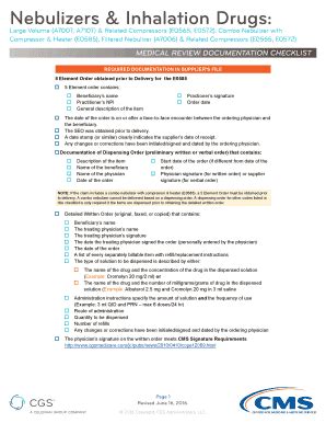 Fillable Online Nebulizers & Inhalation Drugs. DME JC Fax Email Print ...