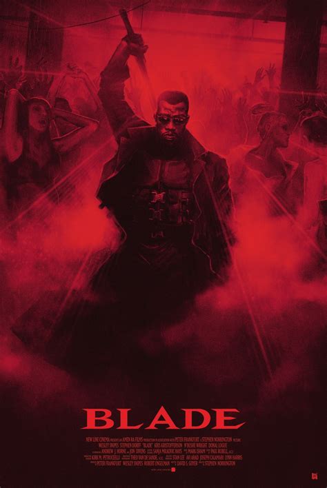 Blade (variant), by Max FitzGerald #maxfitzgerald #bladeprint | Blade ...