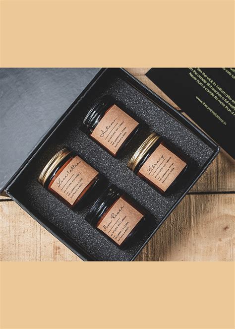 Get Luxe Scented Candle Gift Hamper- Set Of 4 Moon-River, Autumn ...