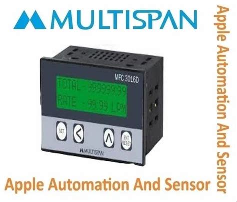 MFC-3016D/MFC-3016A Multispan Flow Totaliser & POD-22 Power Off Delay ...