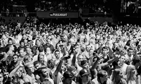 Concert crowd at The Paramount | Concert crowd, Concert, Disco fever