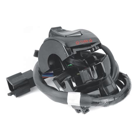 Uno Minda SW-0659C Handle BAR Switch- Left Side (Kick SELF Start)- 9 ...
