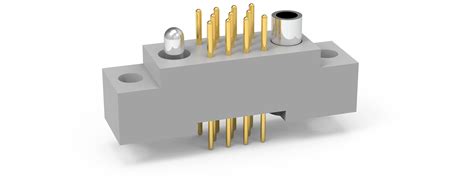 3 Row Straight PTH PCB Connector with Mounting Ears (RECEPTACLE) - RM32