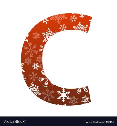 C letter Royalty Free Vector Image - VectorStock