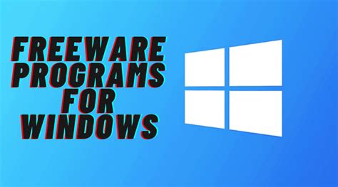 Image result for Free Windows Programs