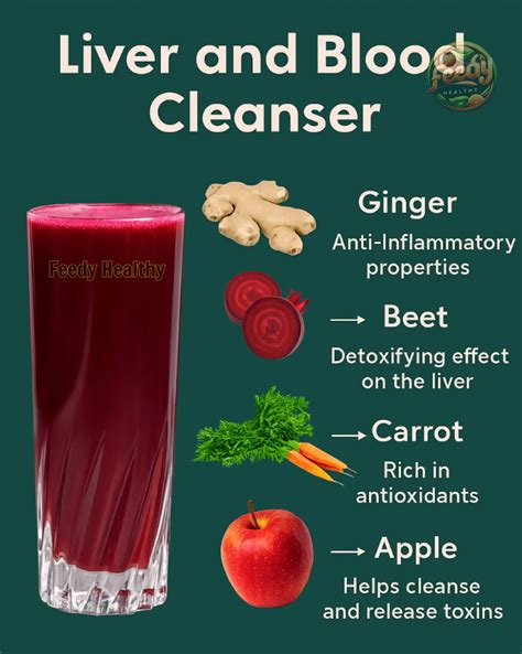 Liver and Blood Cleanser – A Natural Juice to Detox Your Liver and ...