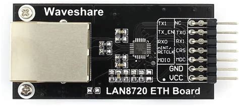 Waveshare High Performance Lan8720 Ethernet Board 10 100 Ethernet ...