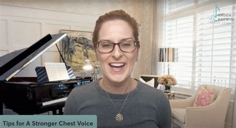 Tips for a Stronger Chest Voice - Arden Kaywin Vocal Studio
