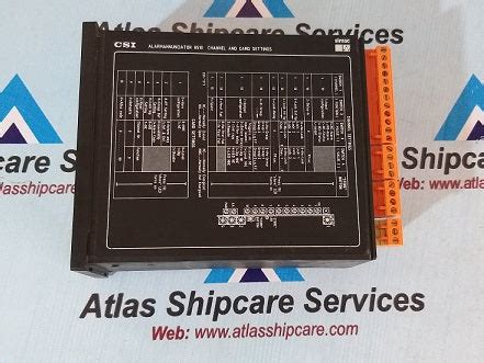 CSI 8510 Alarm Annunciator – Atlas Shipcare Services