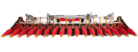 Placa de recolección para cosechadora accionada por actuadores ...