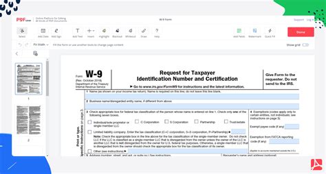 Image result for W-9 Form Tutorial