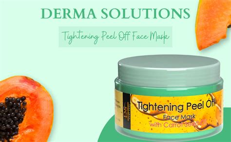 Buy Derma Solution Tightening Peel Off Face Mask, Glowing Skin, Reduces ...