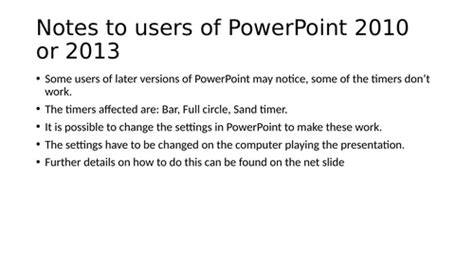 Image result for PowerPoint Timer TES