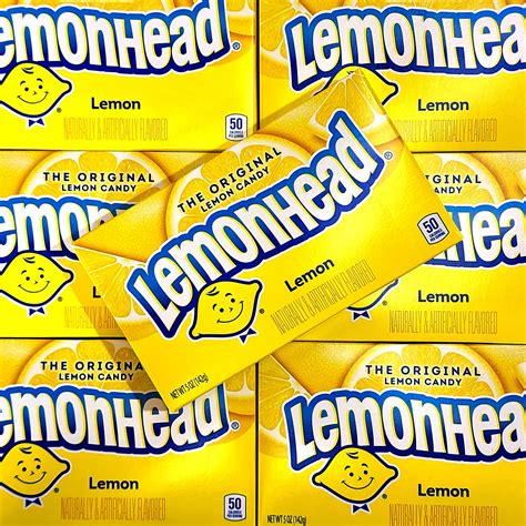 Experience the power of sour 🤯! The original lemon candy Lemonheads ...