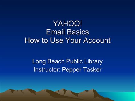 Yahoo! Email Tutorial 的图像结果