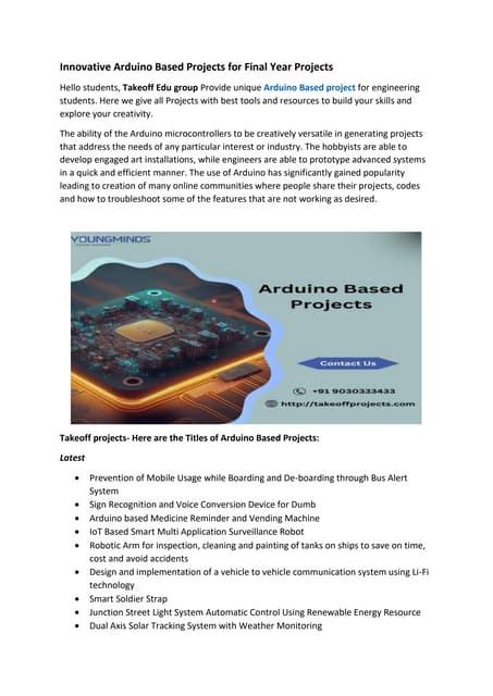 Arduino Based Projects Titles 的图像结果