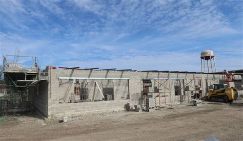 Photos: Crews build new addition on Northwest School in La Salle – Shaw ...