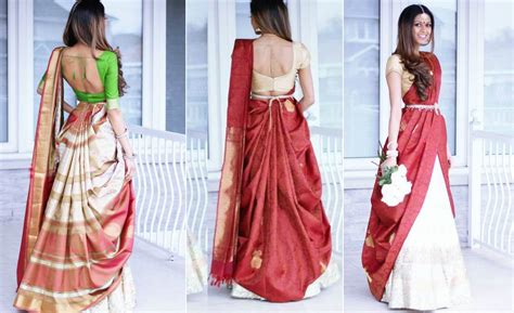 10 Unconventional Saree Draping Styles For The Chic Bridal Look