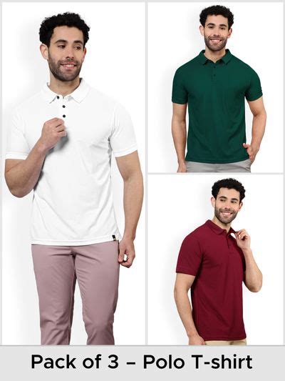 Buy Polo T-shirts Combos Online in India | Beyoung