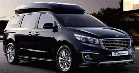 KIA CARNIVAL HI-Limousine look more stunning - Cars Sport And Luxury